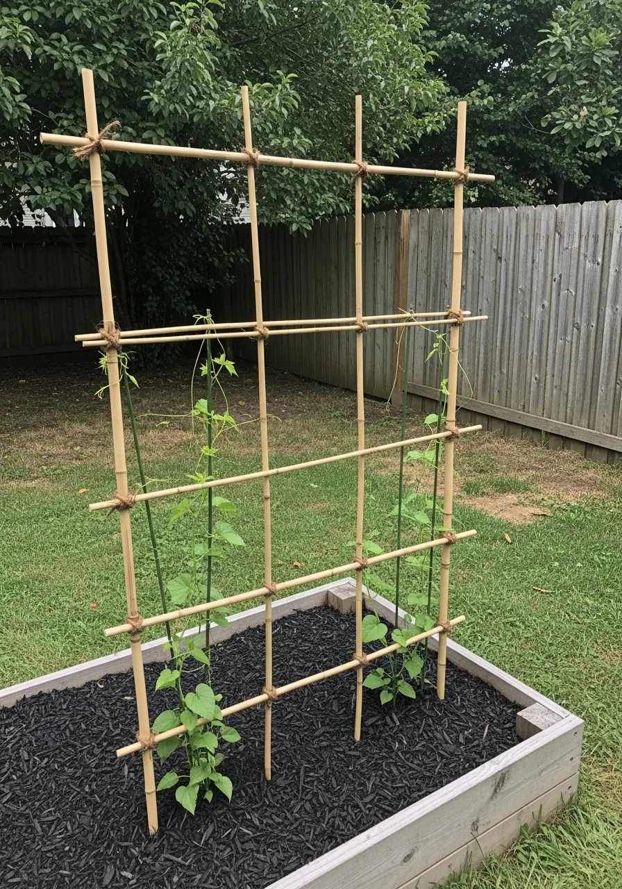 23. Bamboo Trellis Structure