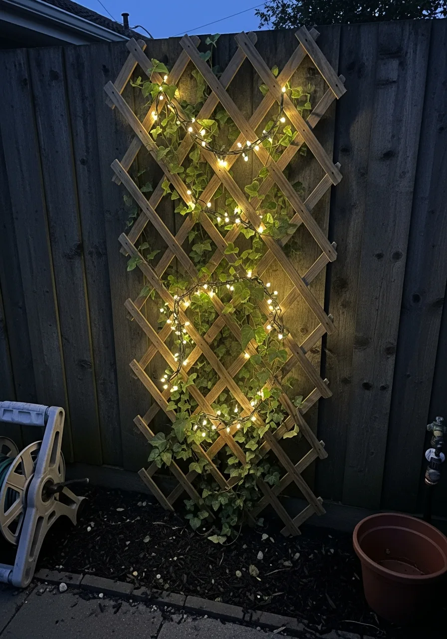 26. Trellis with Integrated Lighting