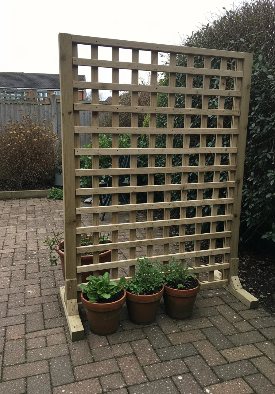 28. Trellis Windbreak Panel