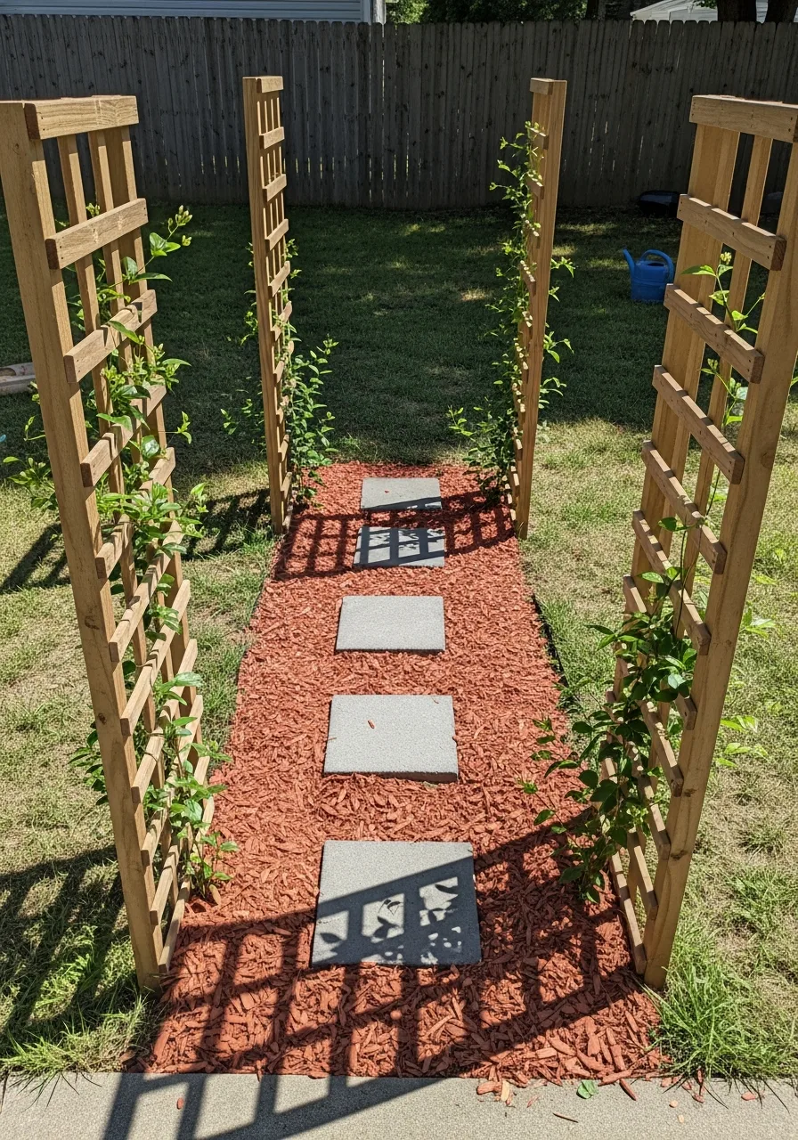 33. Trellis Pathway Borders