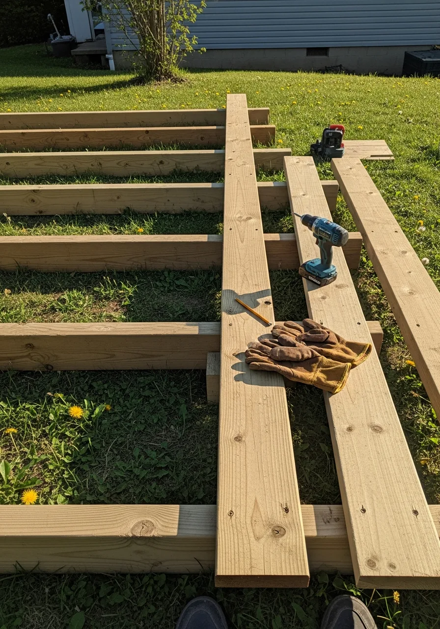 21. Weekend DIY Deck Project