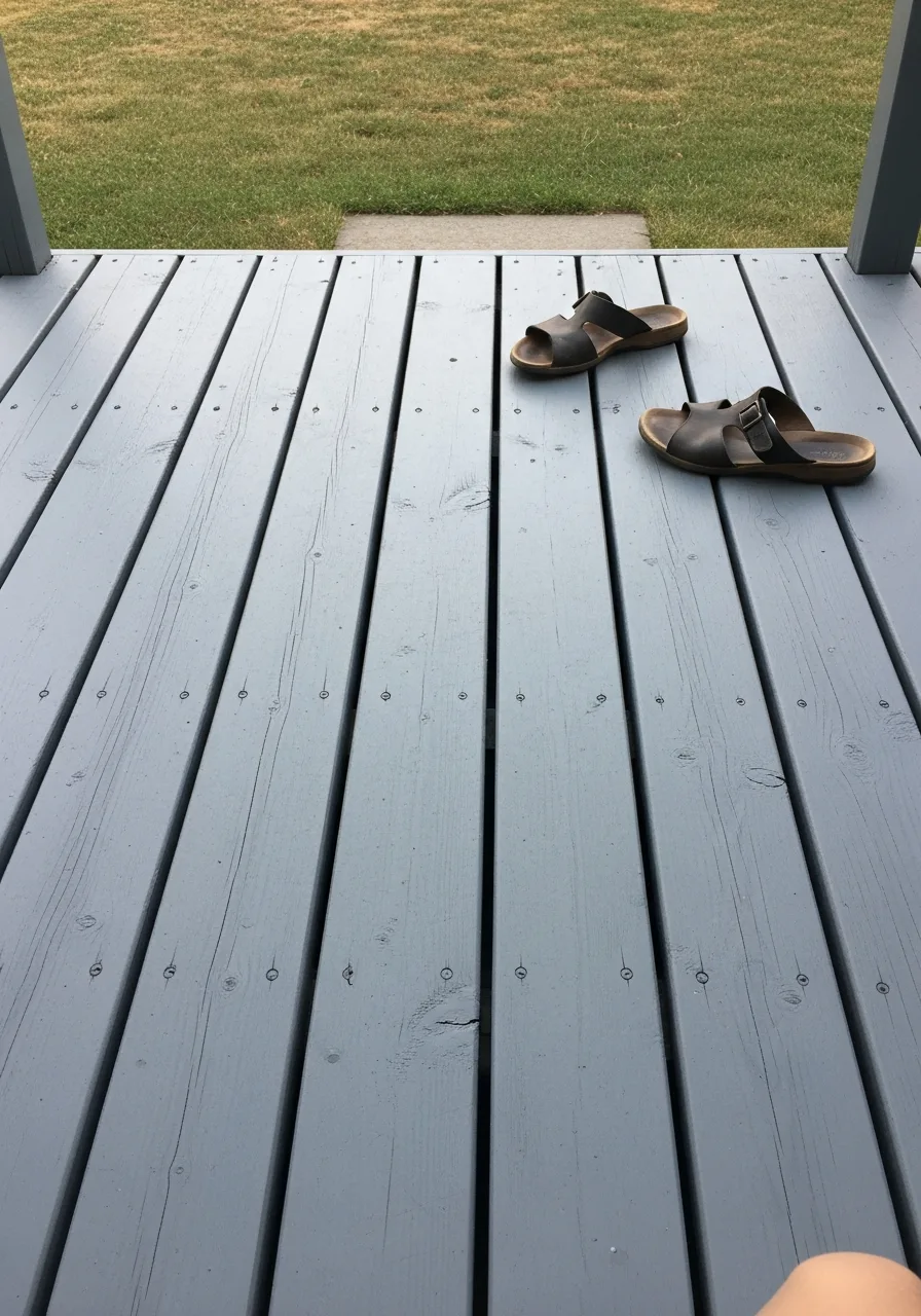 28. Painted Deck Boards