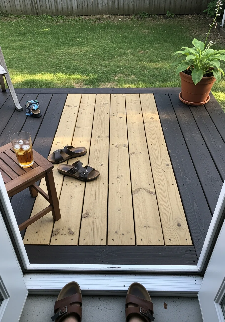 29. Two Tone Deck Design
