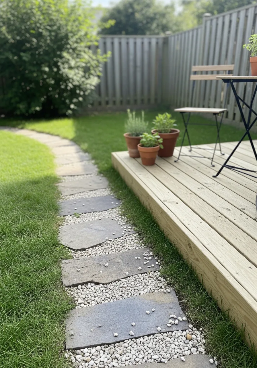 35. Pathway Connected Deck