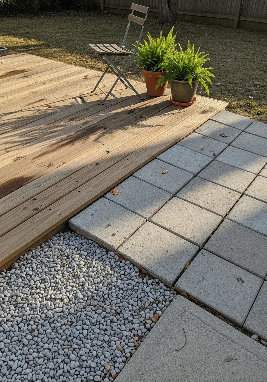 7. Mixed Material Deck Design