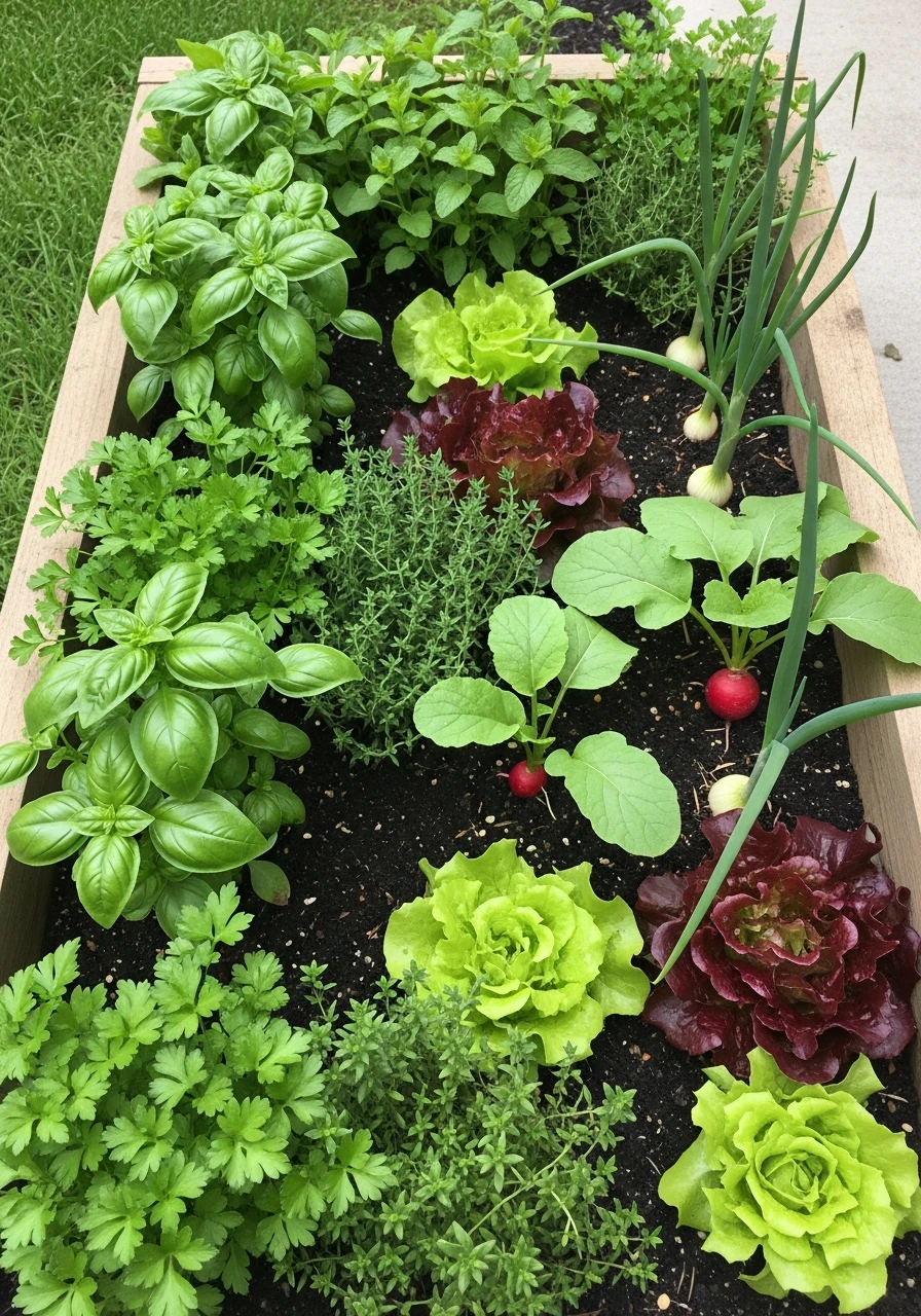 Herbs & Veggies - 50 Herb Garden Ideas for a Beautiful, Budget-Friendly Home