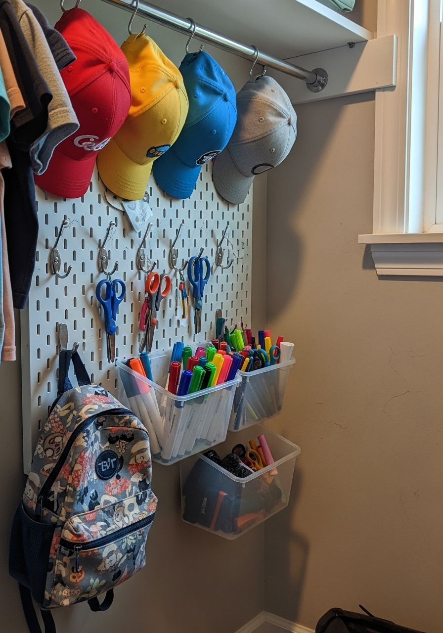 13. Install a Pegboard System