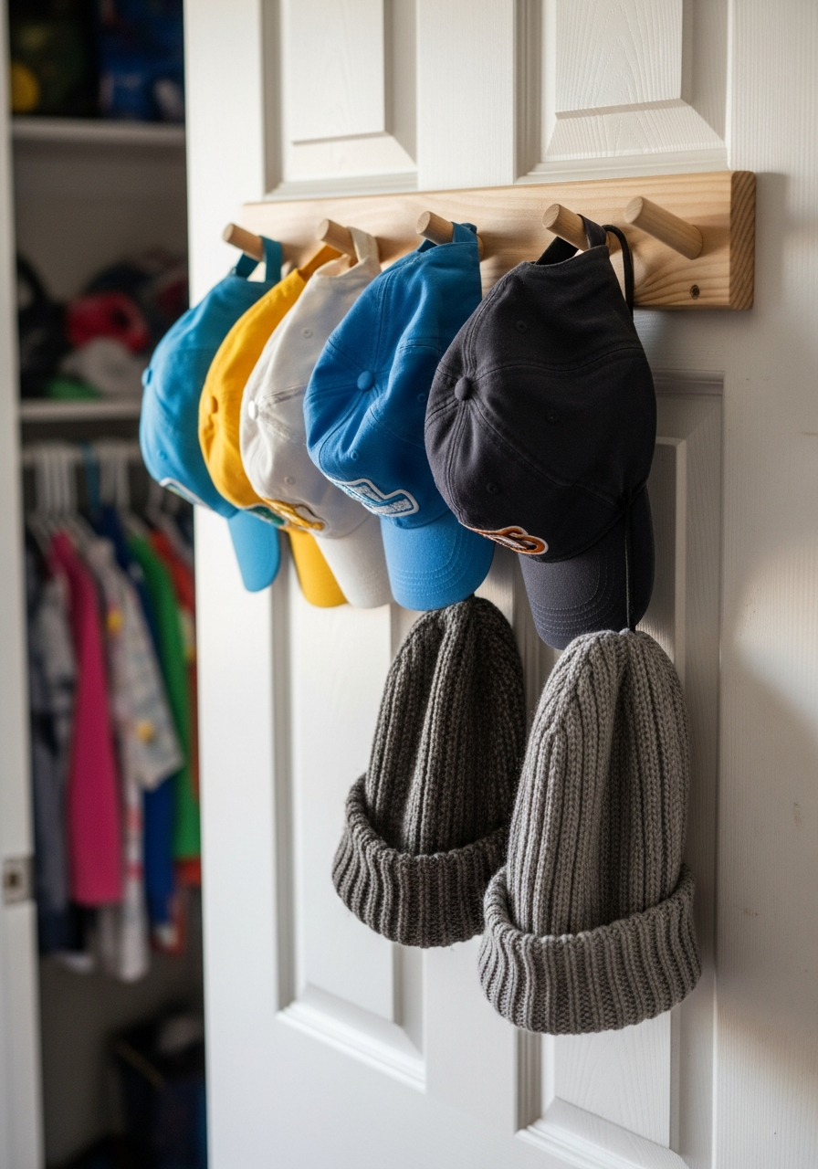 17. Mount a Hat Rack