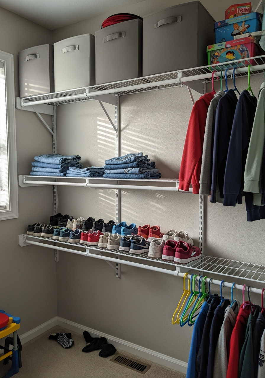 20. Install Adjustable Shelving Units