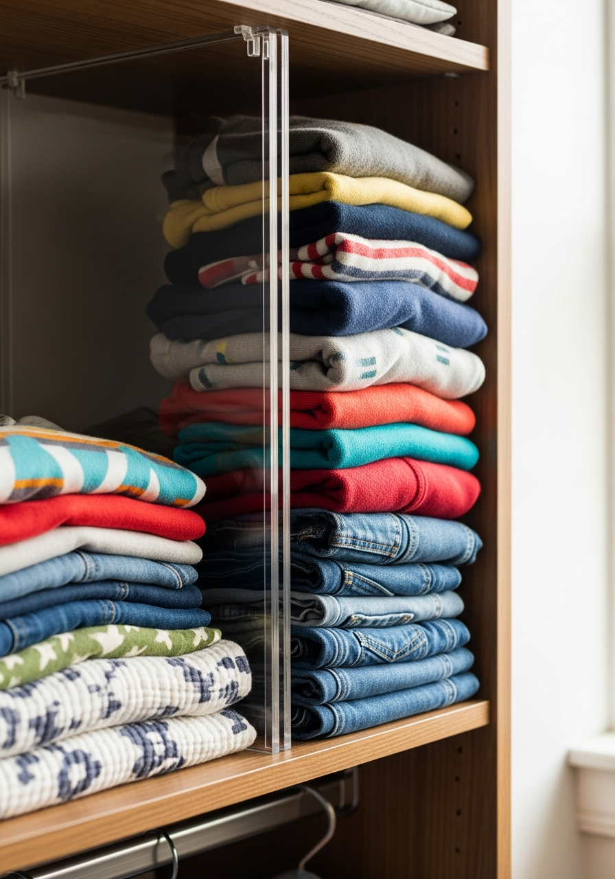 25. Install Shelf Dividers