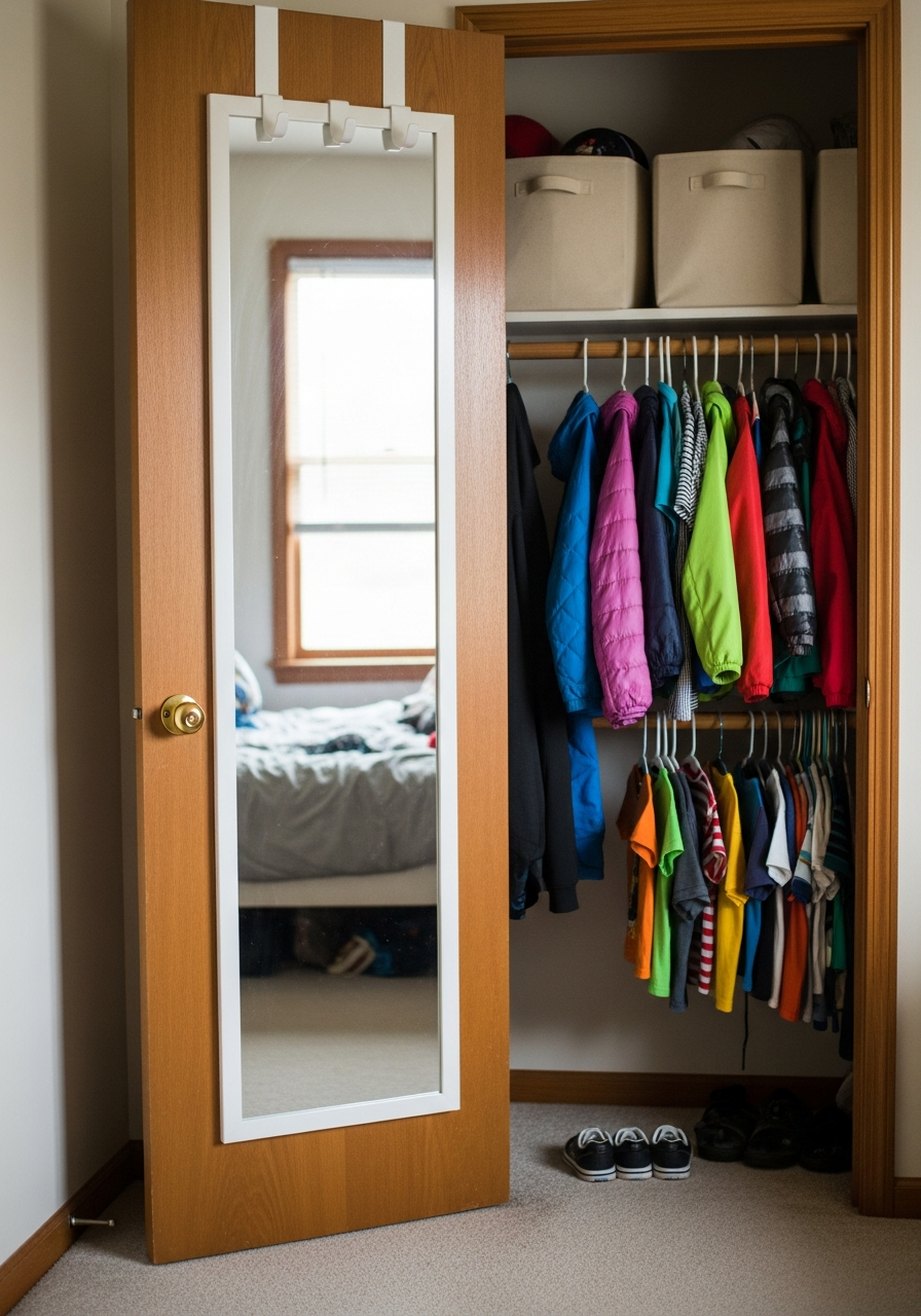 34. Mount a Door Mirror