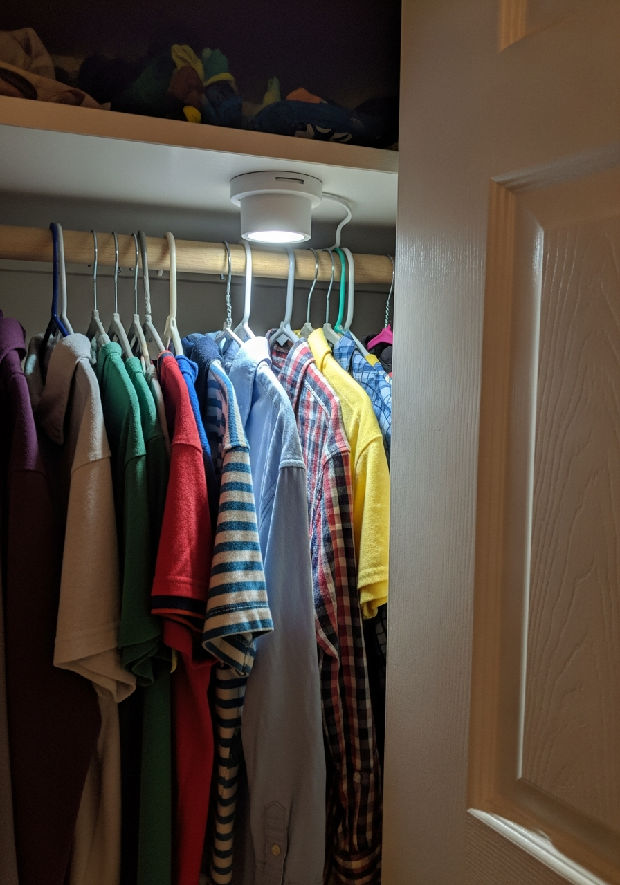 35. Install Motion Sensor Lights