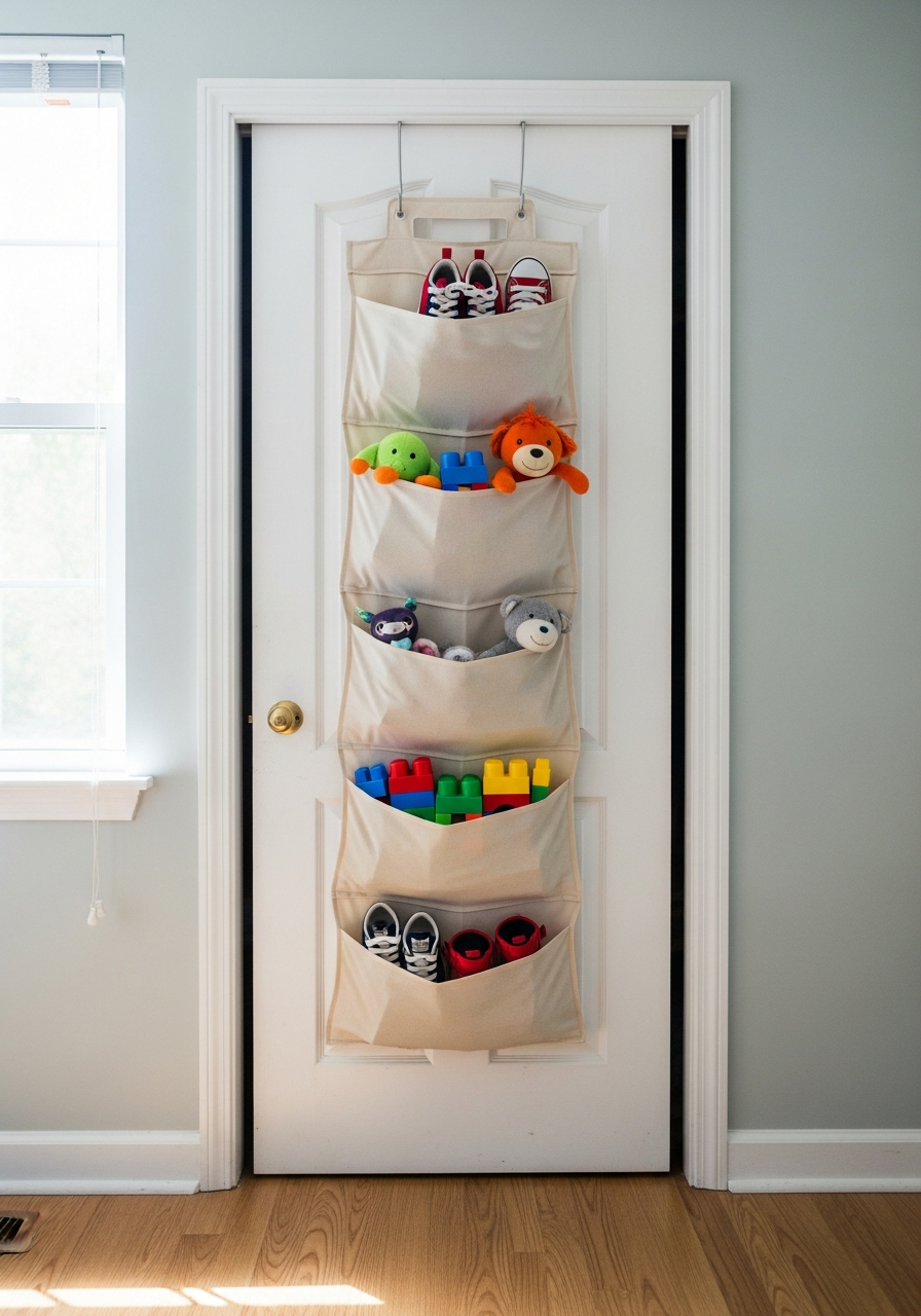 5. Add Over Door Organizers