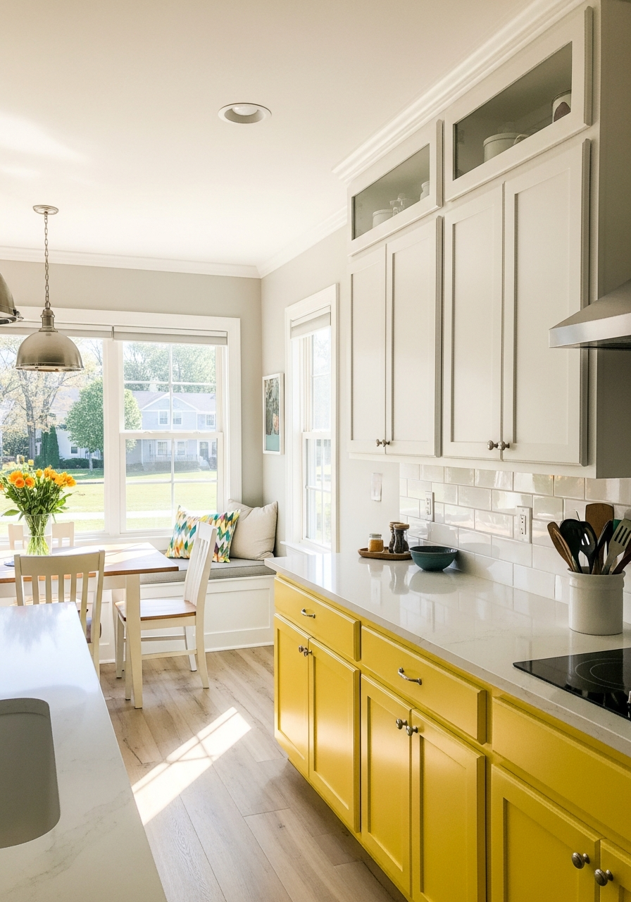 14. Yellow and White Style