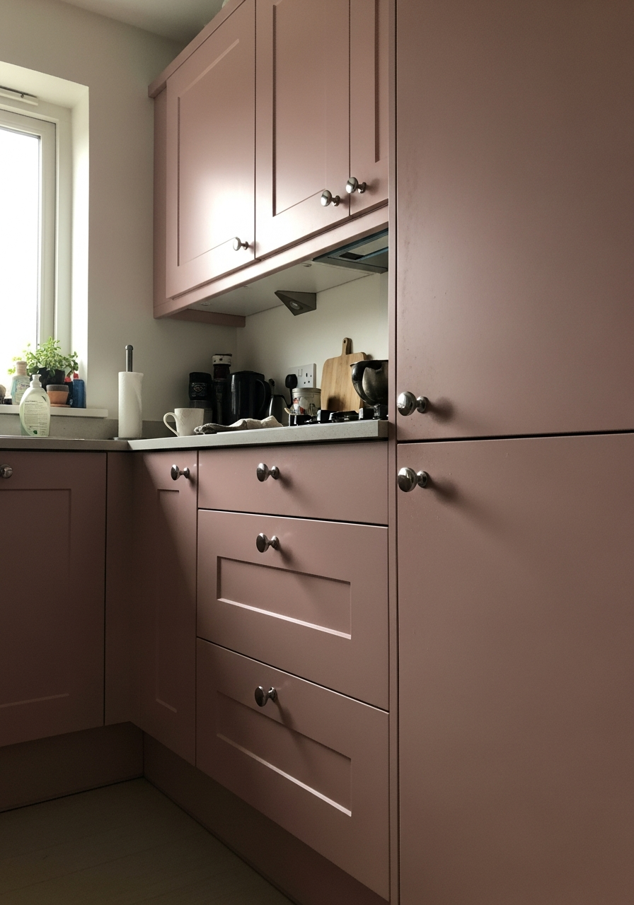 24. Rose and Silver Accents