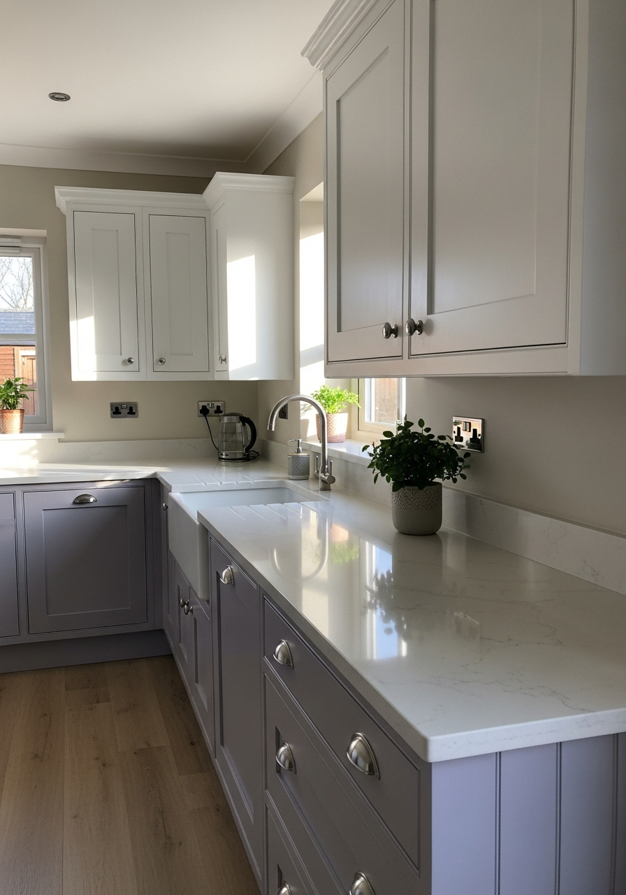 35. Lilac and White Combo