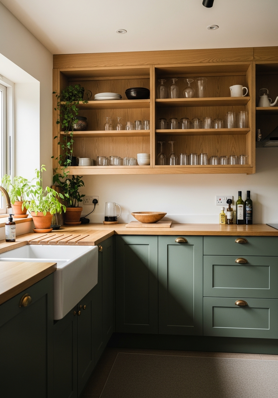 38. Moss and Natural Wood