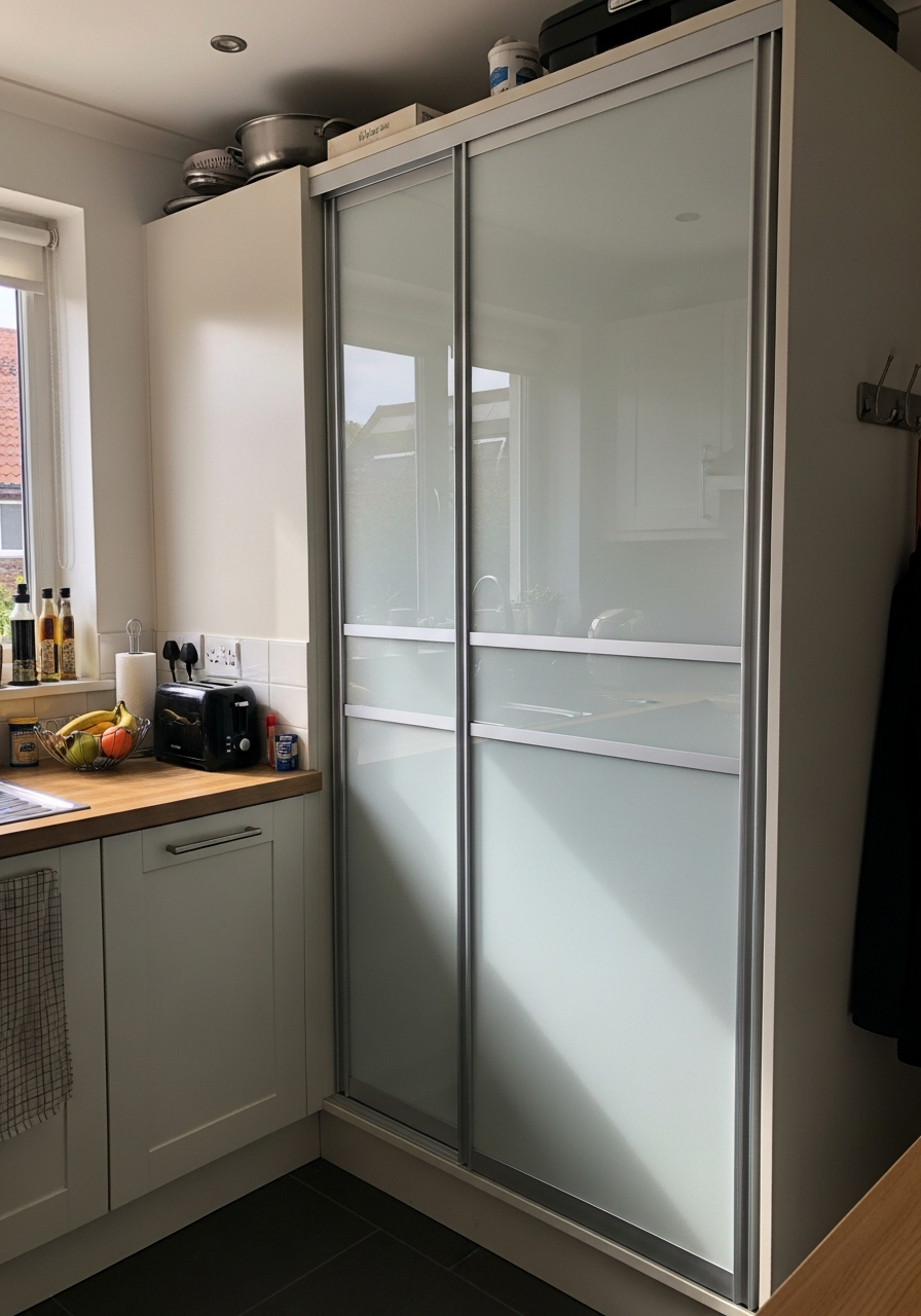 23. Corner Cabinet Sliding Doors