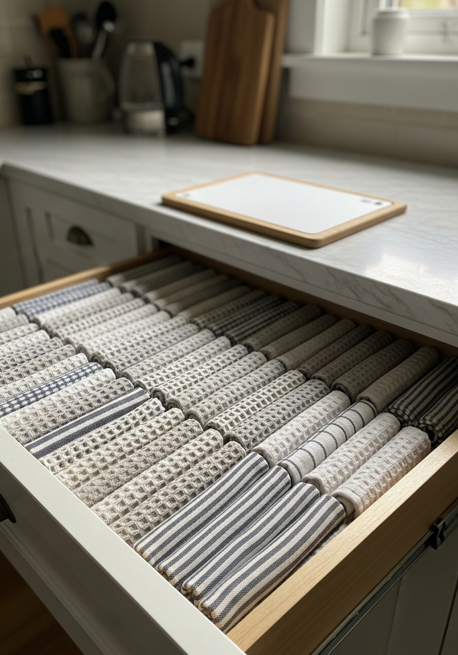 14. Dish Towel Folding Board