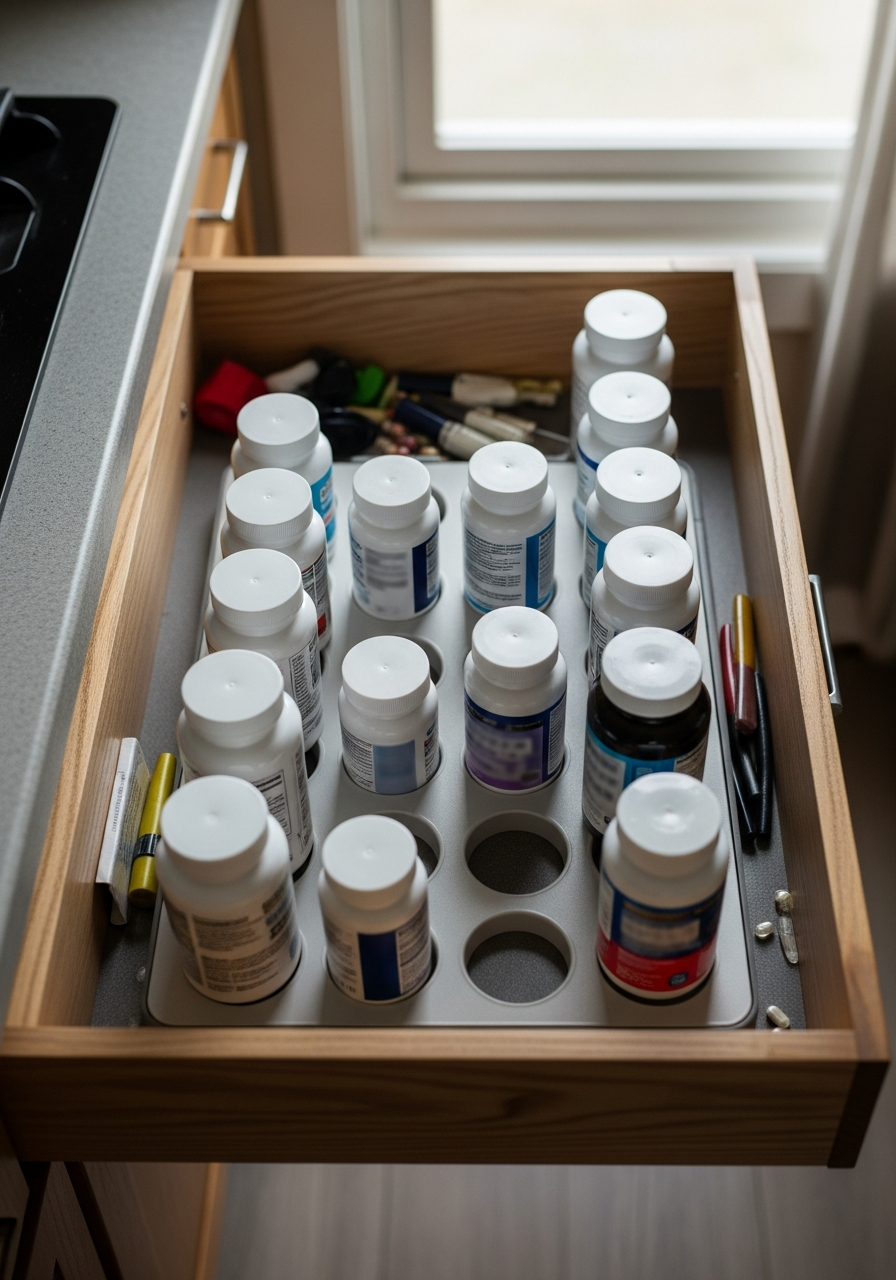 20. Vitamin and Pill Tray