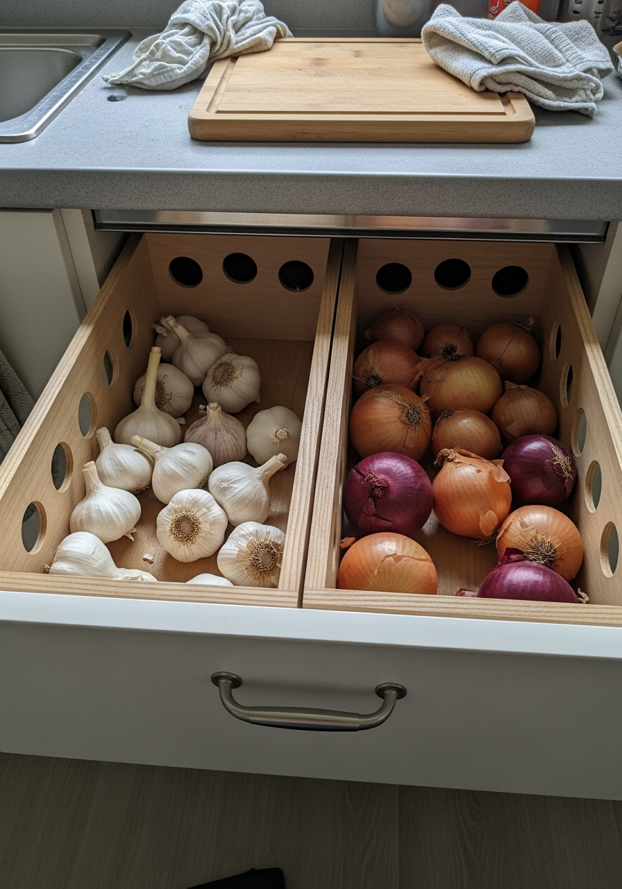 27. Garlic and Onion Bin