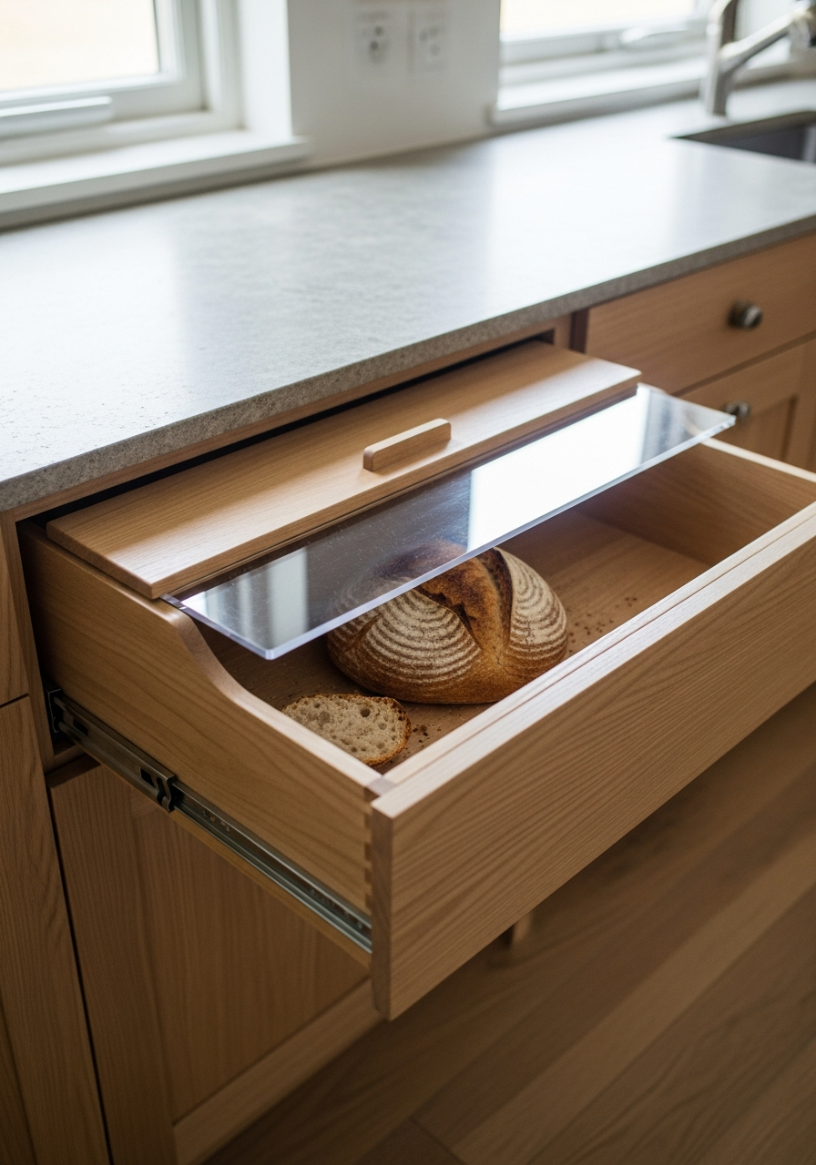 28. Bread Box Drawer Insert