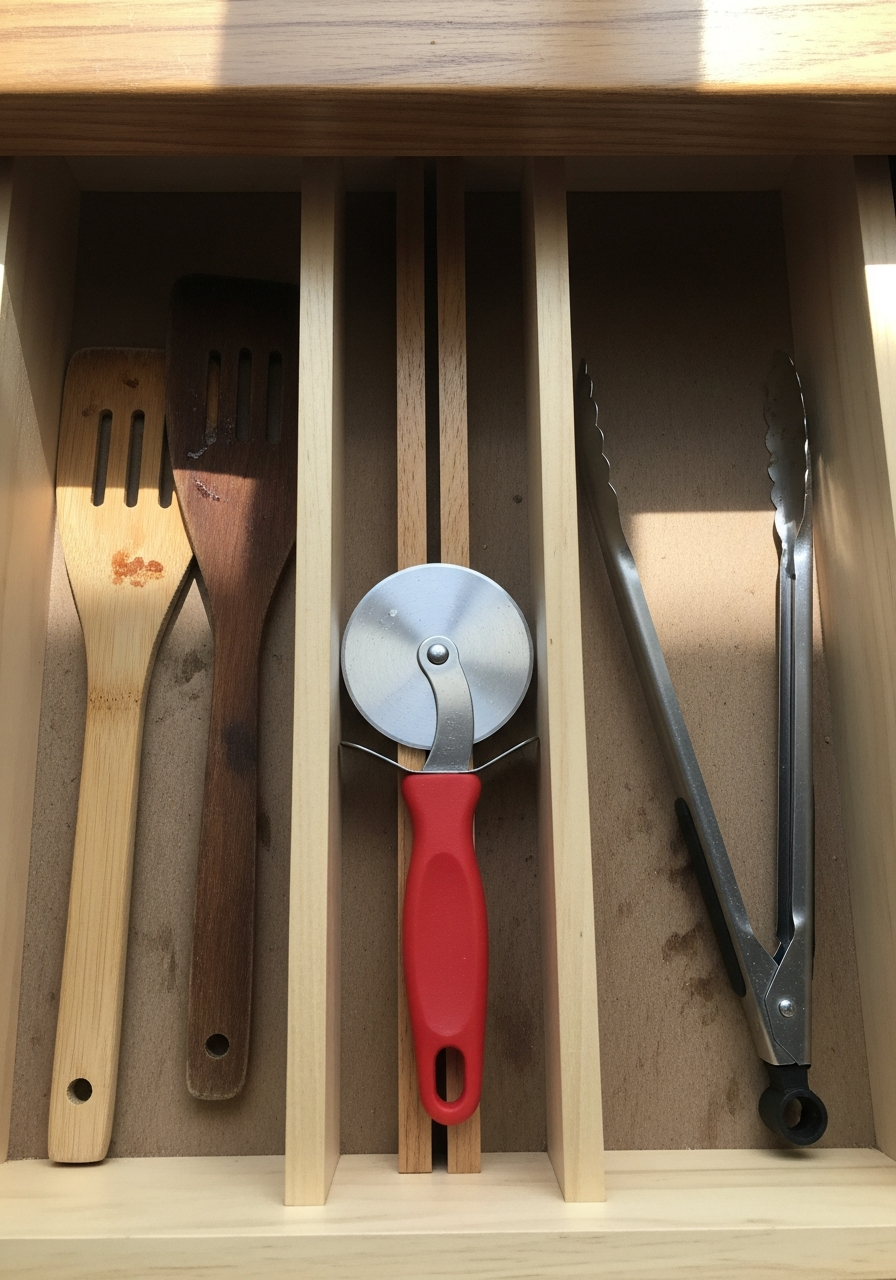 31. Pizza Cutter Safety Slot