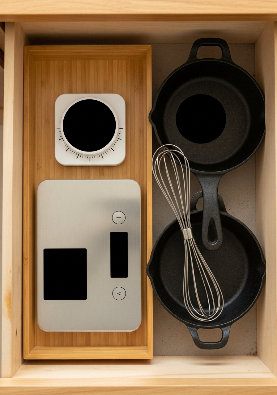 40. Scale and Timer Tray