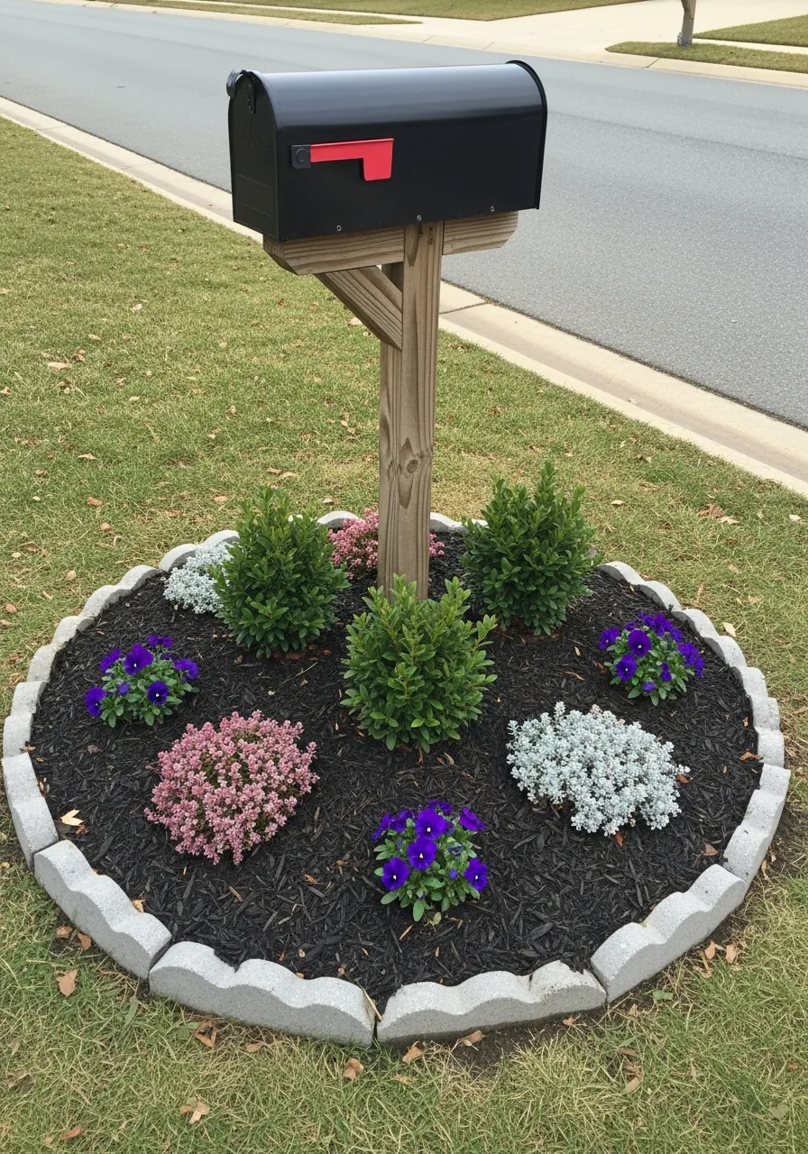 1. Seasonal Year Round Color Bed