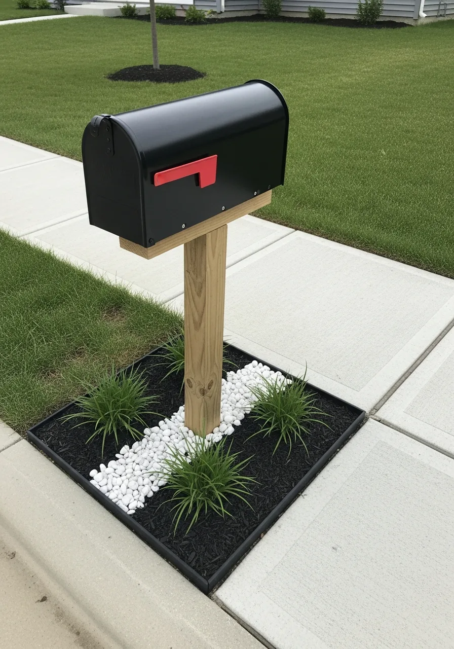 11. Minimalist Modern Mailbox Bed