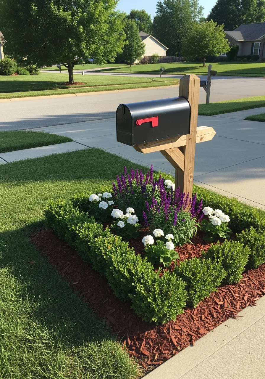 35. Formal Garden Style Bed