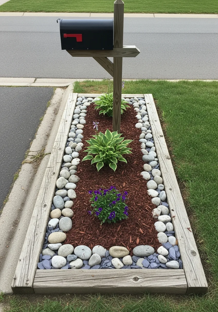 38. Mixed Material Border Design