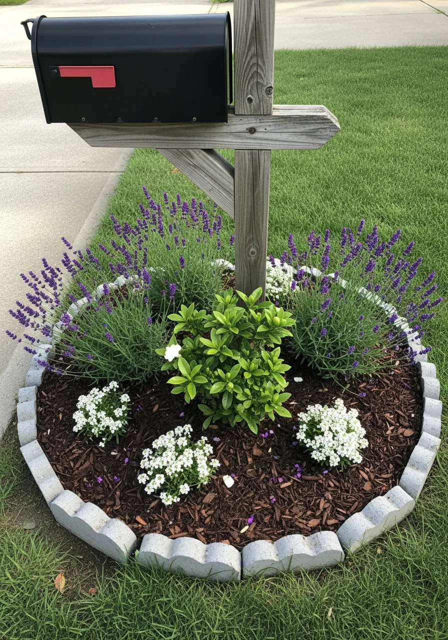 6. Fragrant Flower Bed Design