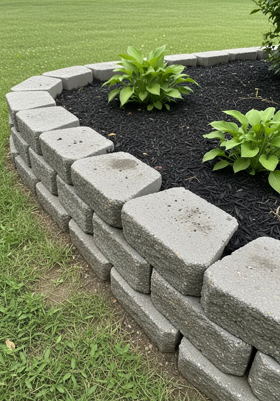 39. Small Garden Border Wall