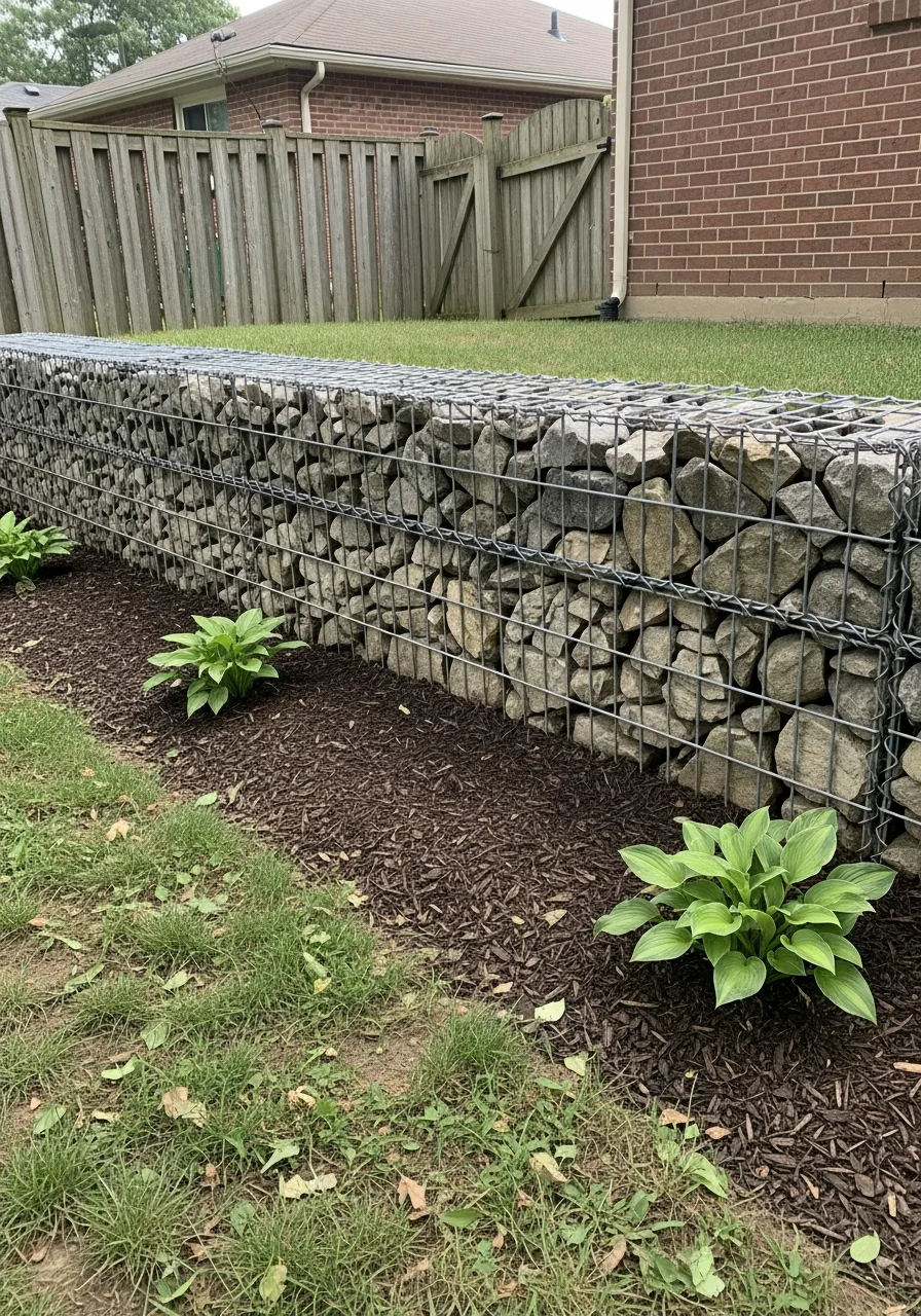6. Gabion Retaining Wall
