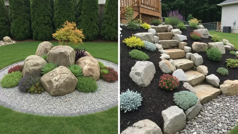 35 Gorgeous Rock Garden Ideas