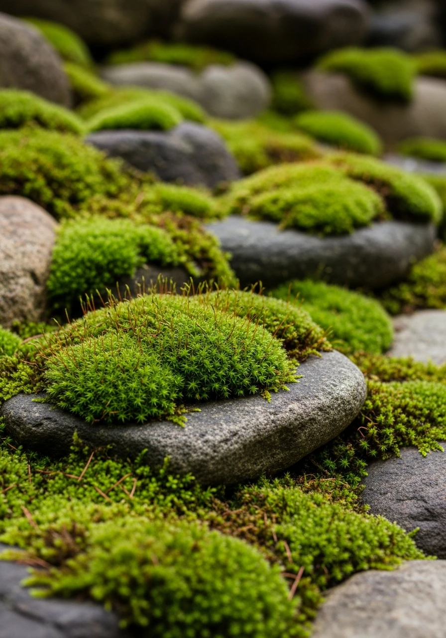 Moss Rock Garden - 35 Gorgeous Rock Garden Ideas for Your Backyard Oasis!