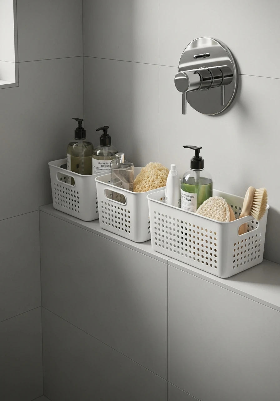 Plastic Storage Baskets