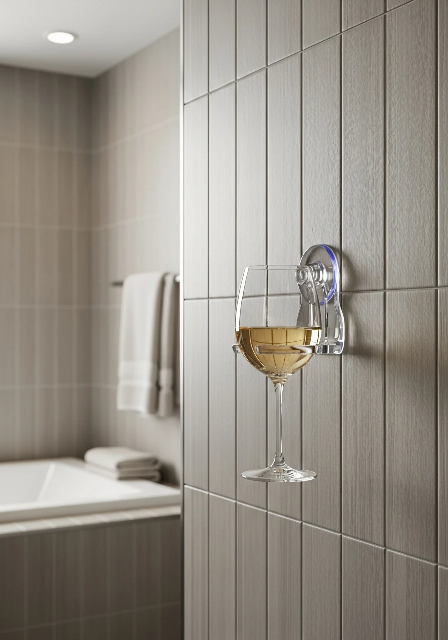 Suction Wine Glass Holder