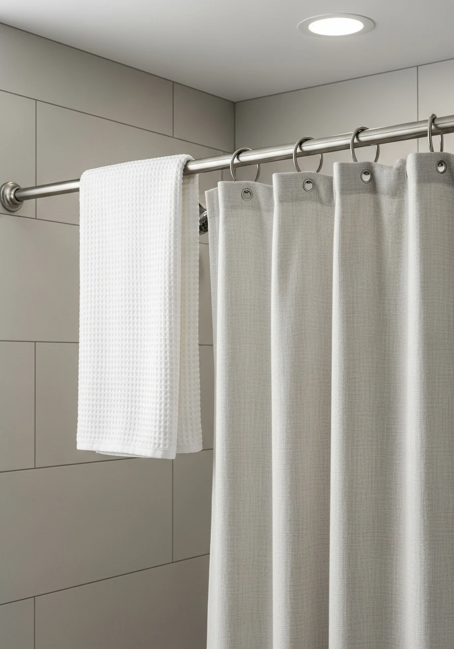 Double Shower Rod