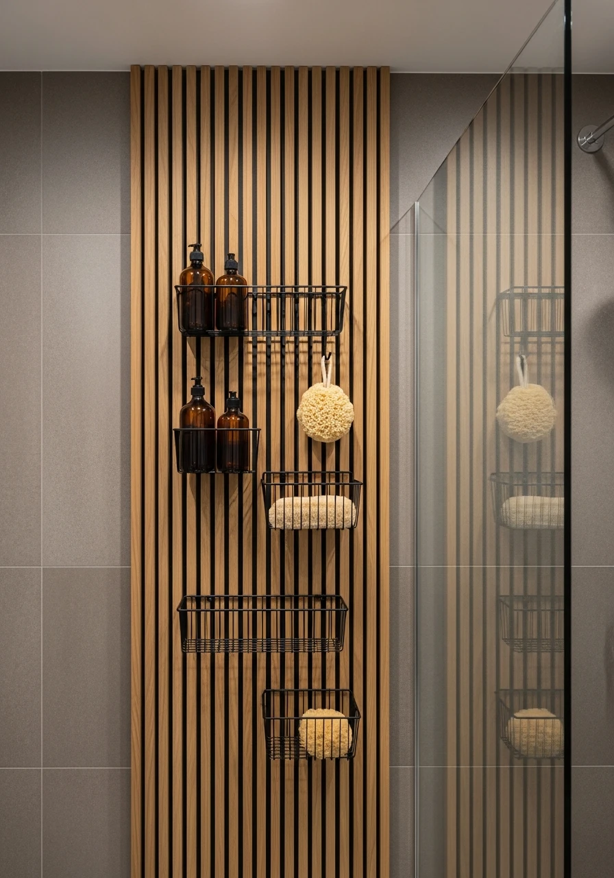 Wooden Slat Wall