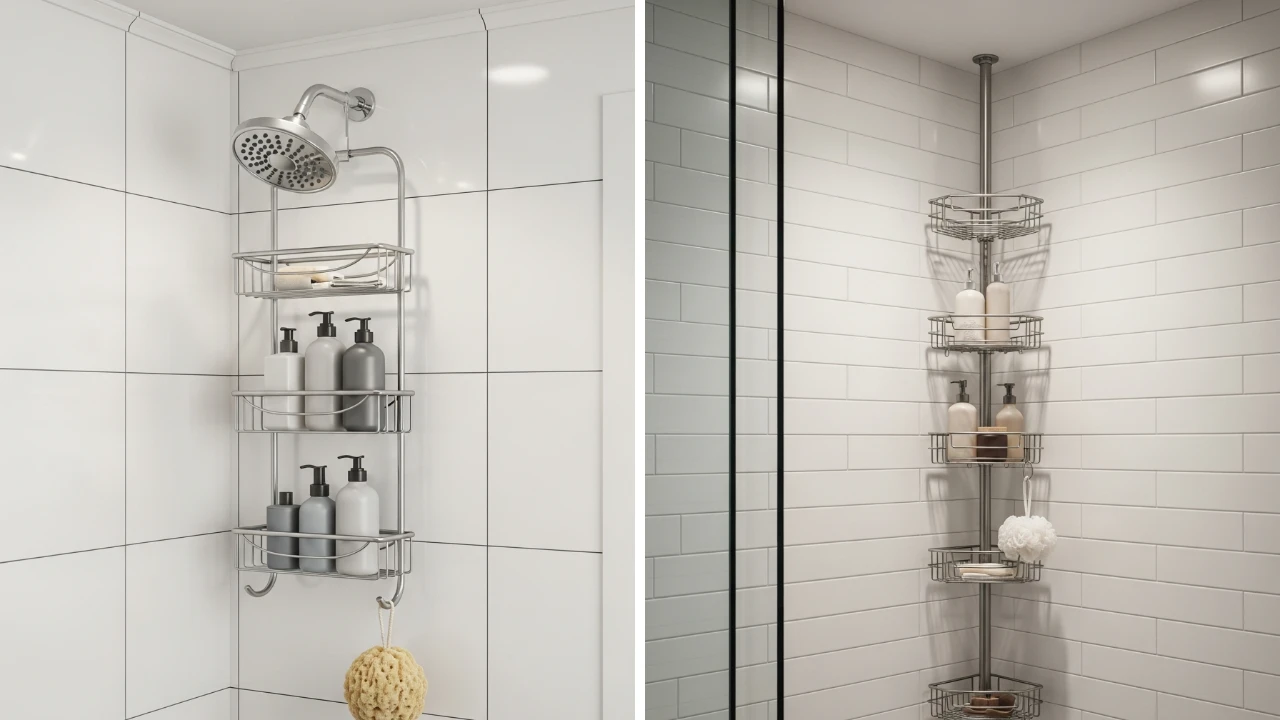 Shower Tree Storage 50 Smart Shower Storage Ideas - Addicted To Organization