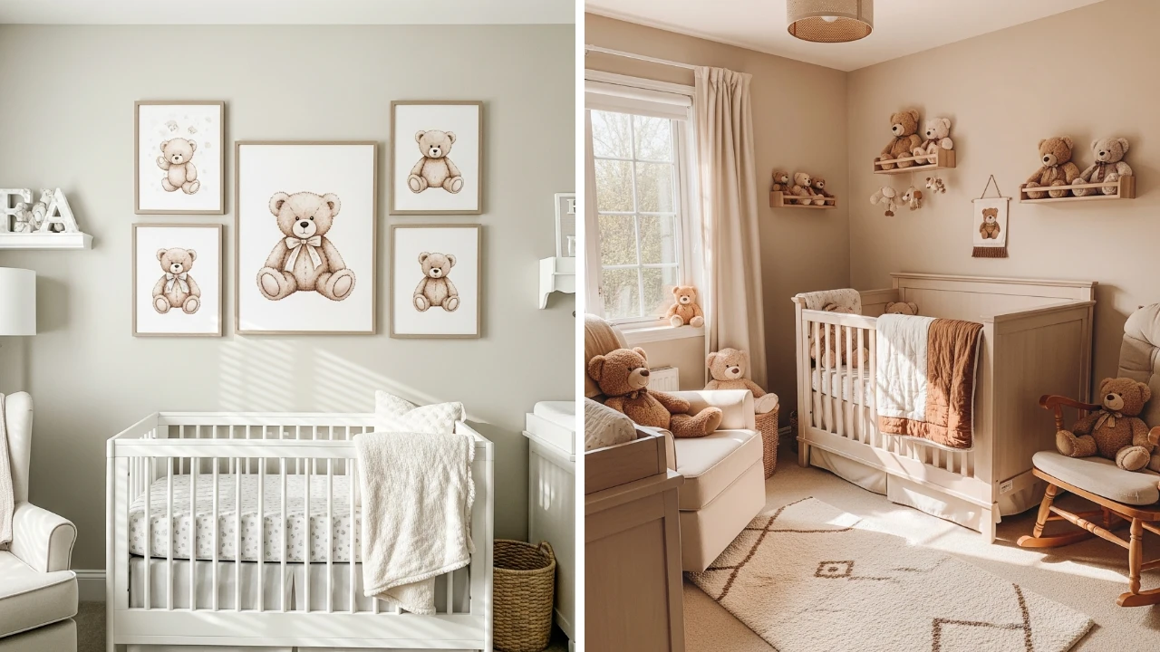 25 Teddy Bear Nursery Ideas - Addicted To Organization