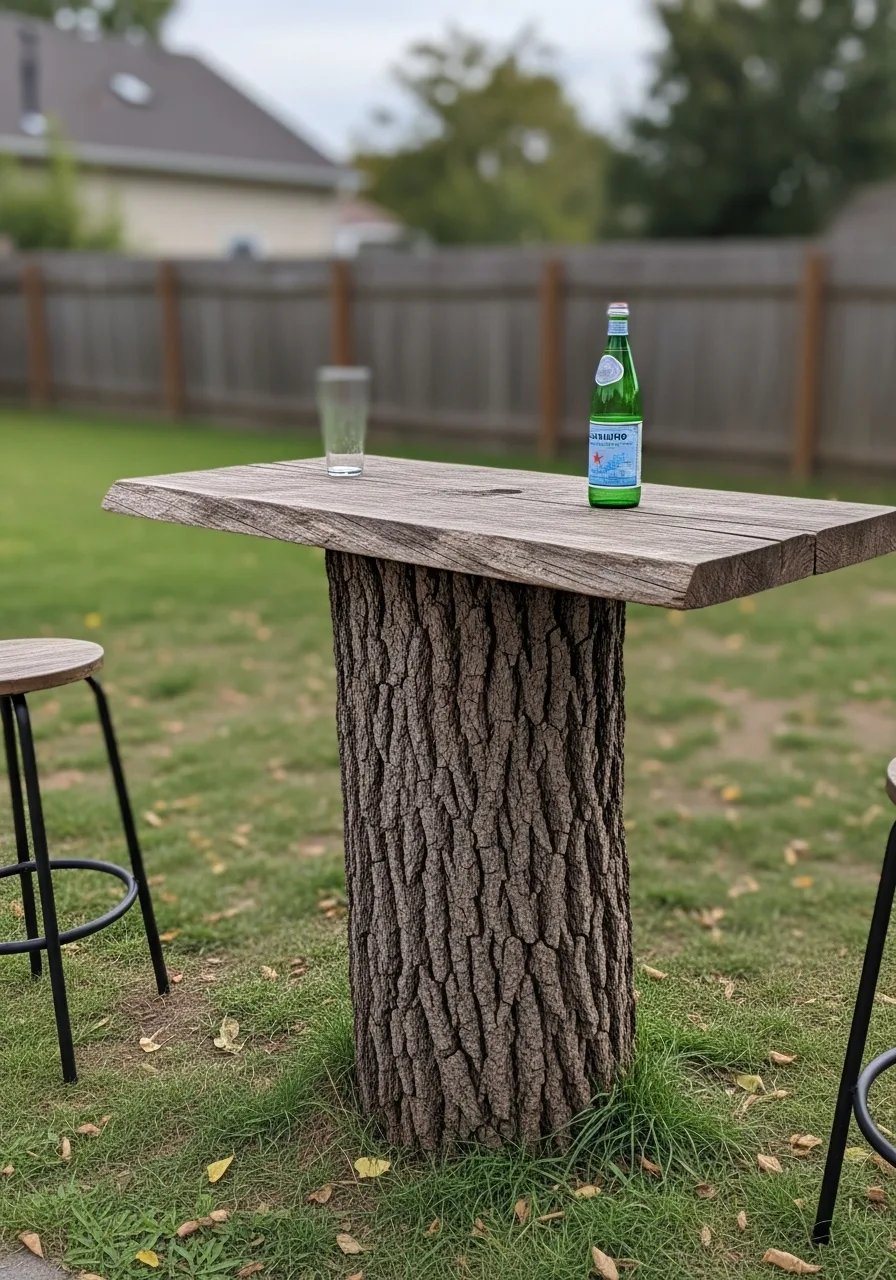 15. Stump Bar Table