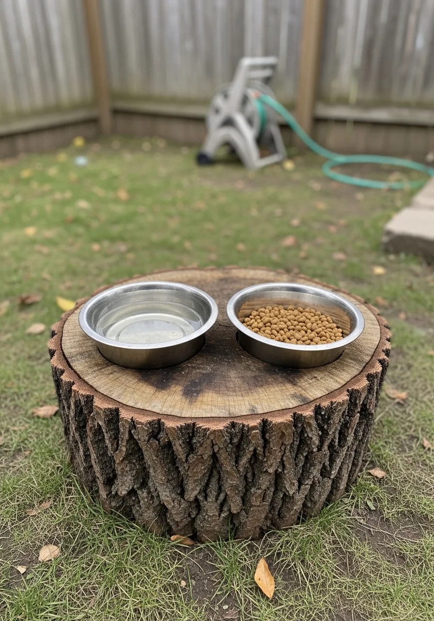 34. Pet Feeding Station