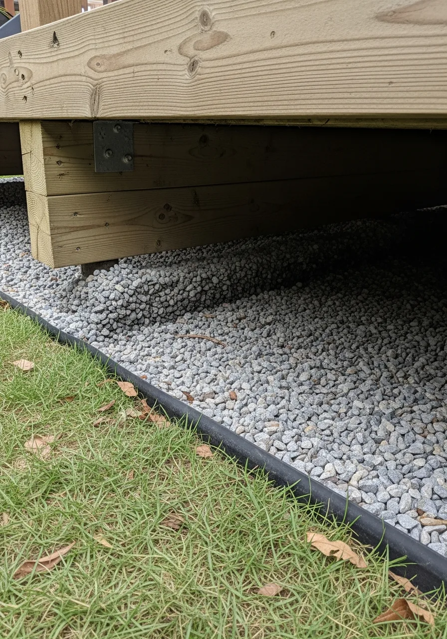 15. Gravel and Stone Base Skirting