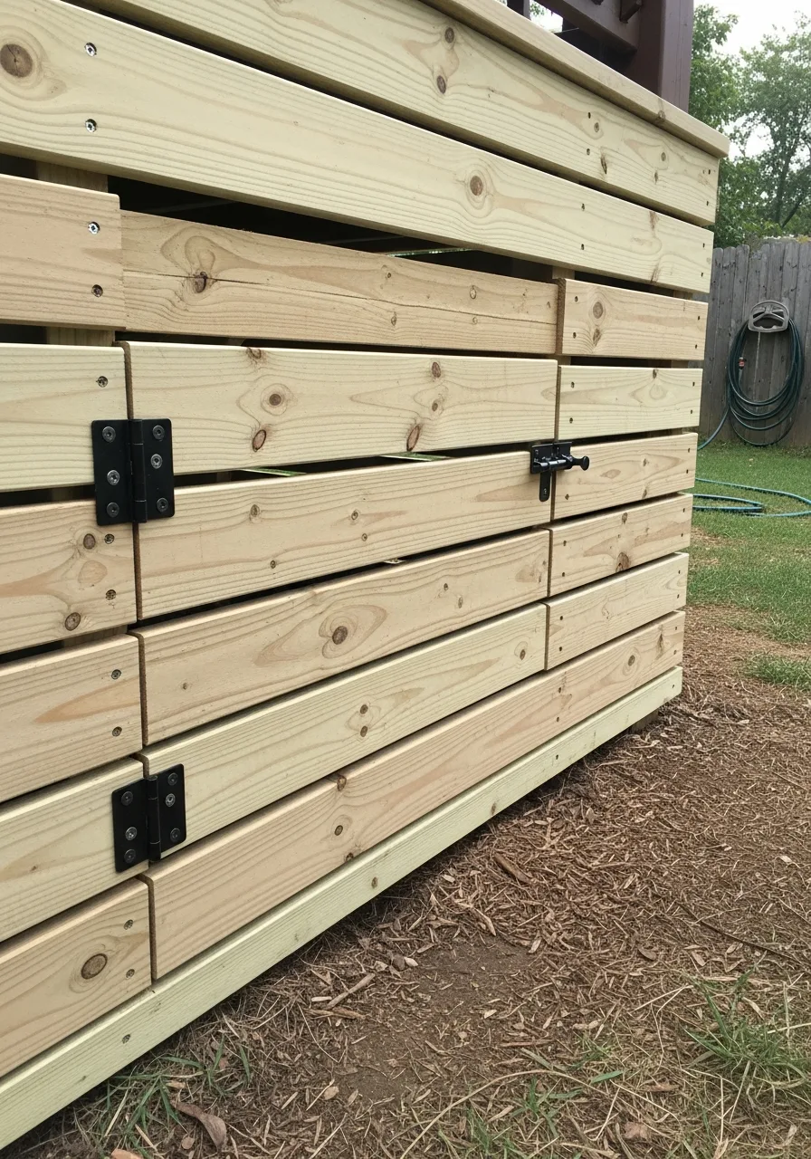 23. Hinged Access Panel Skirting