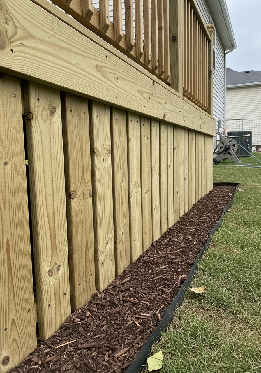 28. Privacy Fence-Style Skirting