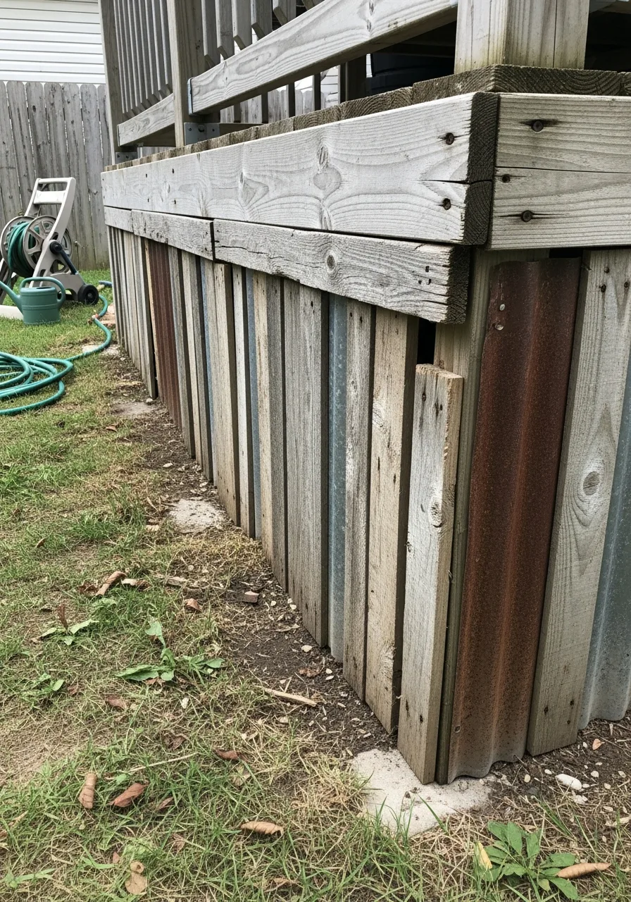 43. Reclaimed Material Skirting