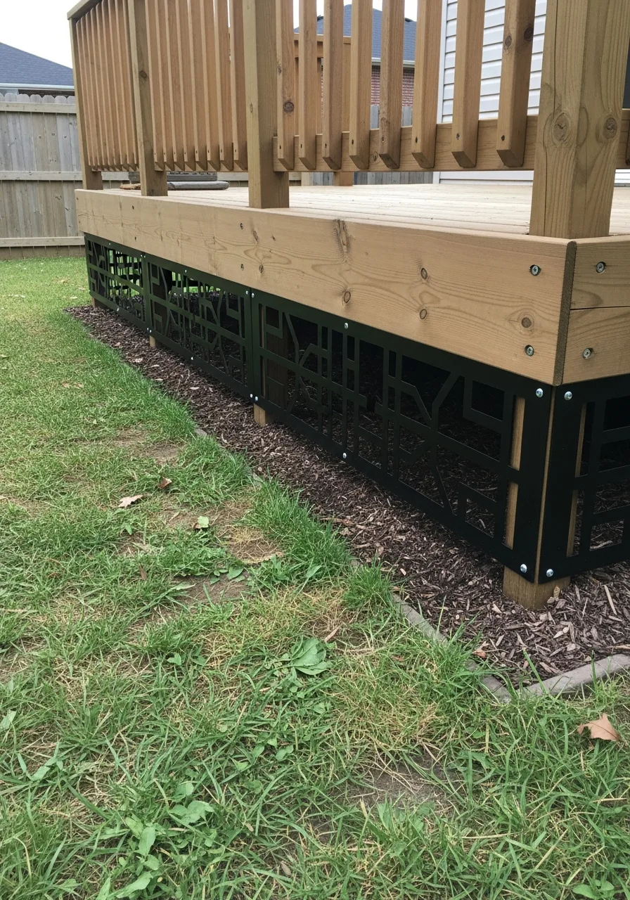 44. Decorative Cut-Out Panel Skirting